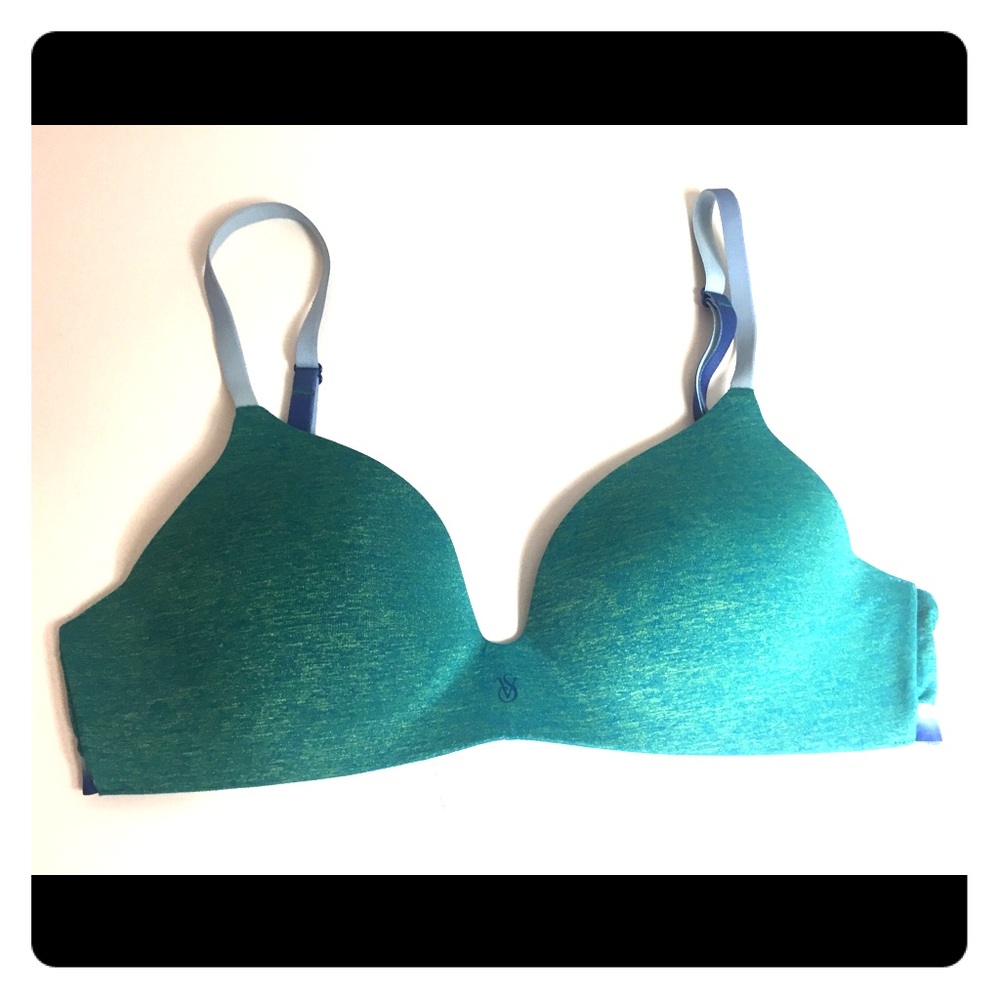 Victoria’s Secret No Wire Green Bra